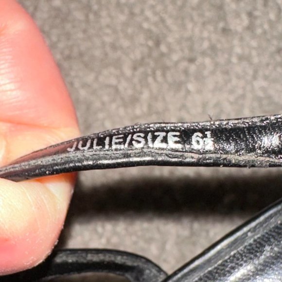 Vintage Jessica Black Strappy Heels 3 Inch 3” Size 6.5 - Picture 13 of 13